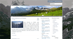 Desktop Screenshot of hikers.sk